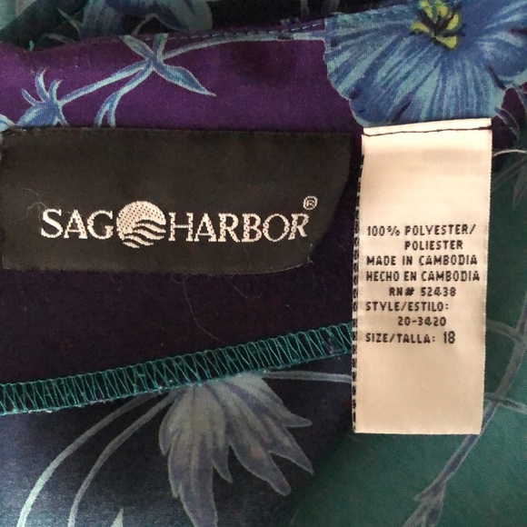 Sag Harbour maxi sleeveless floral dress - Picture 6 of 6